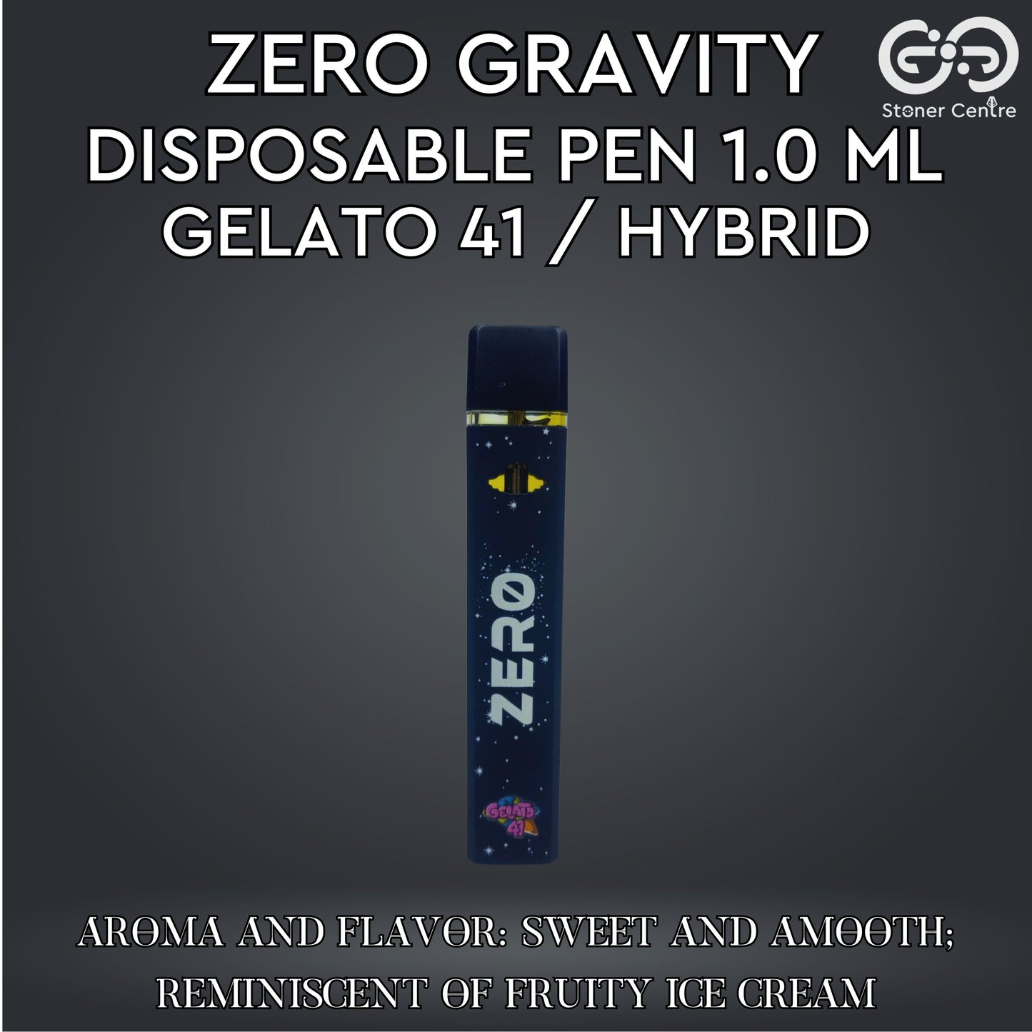 ZERO GRAVITY DISPOSABLE PEN 1.0ML | GELATO 41 : HYBRID