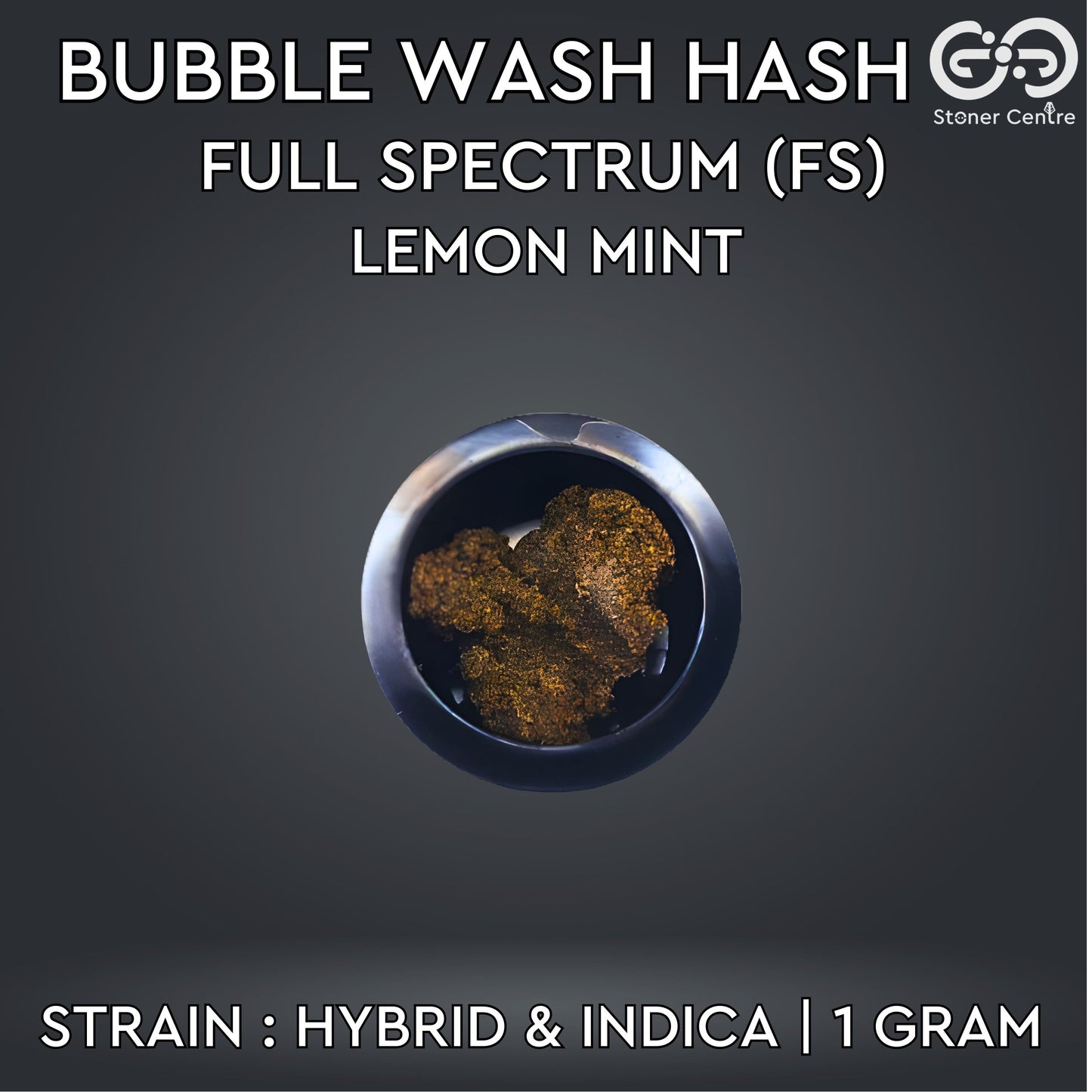 BUBBLE WASH HASH | FULL SPECTRUM (FS) - LEMON MINT : HYBRID & INDICA