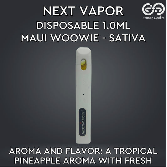NEXT VAPOR DISPOSABLE 1.0ML | MAUI WOOWIE - SATIVA