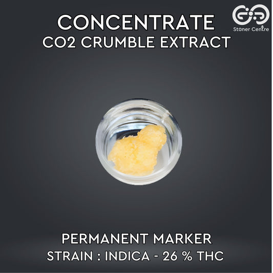 CONCENTRATE - CO2 CRUMBLE EXTRACT | PERMANENT MARKER