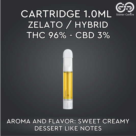 Cartridge 1.0ML | ZELATO : HYBRID (เฉพาะหัวคาร์ทไม่รวมแบต)