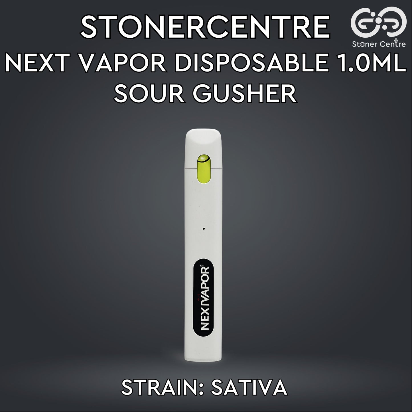 STONERCENTRE | NEXT VAPOR DISPOSABLE 1.0ML | SOUR GUSHER - SATIVA