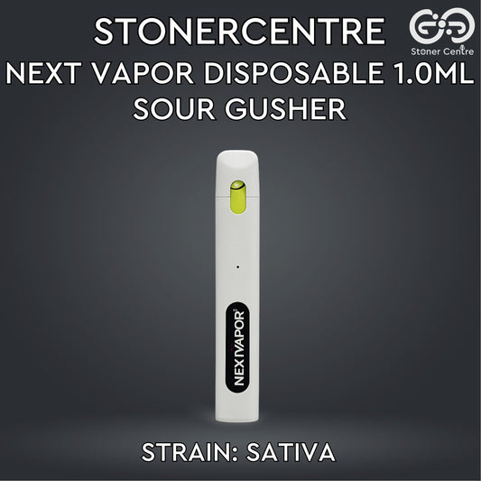 STONERCENTRE | NEXT VAPOR DISPOSABLE 1.0ML | SOUR GUSHER - SATIVA