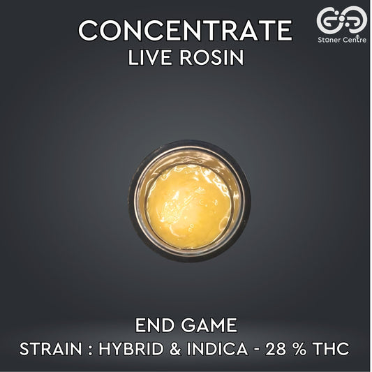 CONCENTRATE LIVE ROSIN | TIER 2 - END GAME