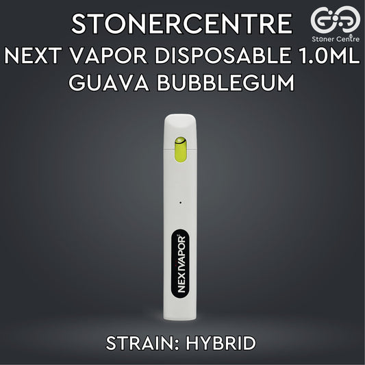 STONERCENTRE | NEXT VAPOR DISPOSABLE 1.0ML | GUAVA BUBBLEGUM - HYBRID
