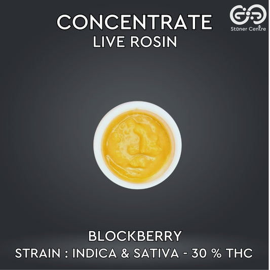CONCENTRATE LIVE ROSIN | BLOCKBERRY