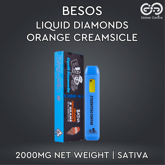 BESOS - LIQUID DIAMONDS 2.0ML | ORANGE CREAMSICLE : SATIVA
