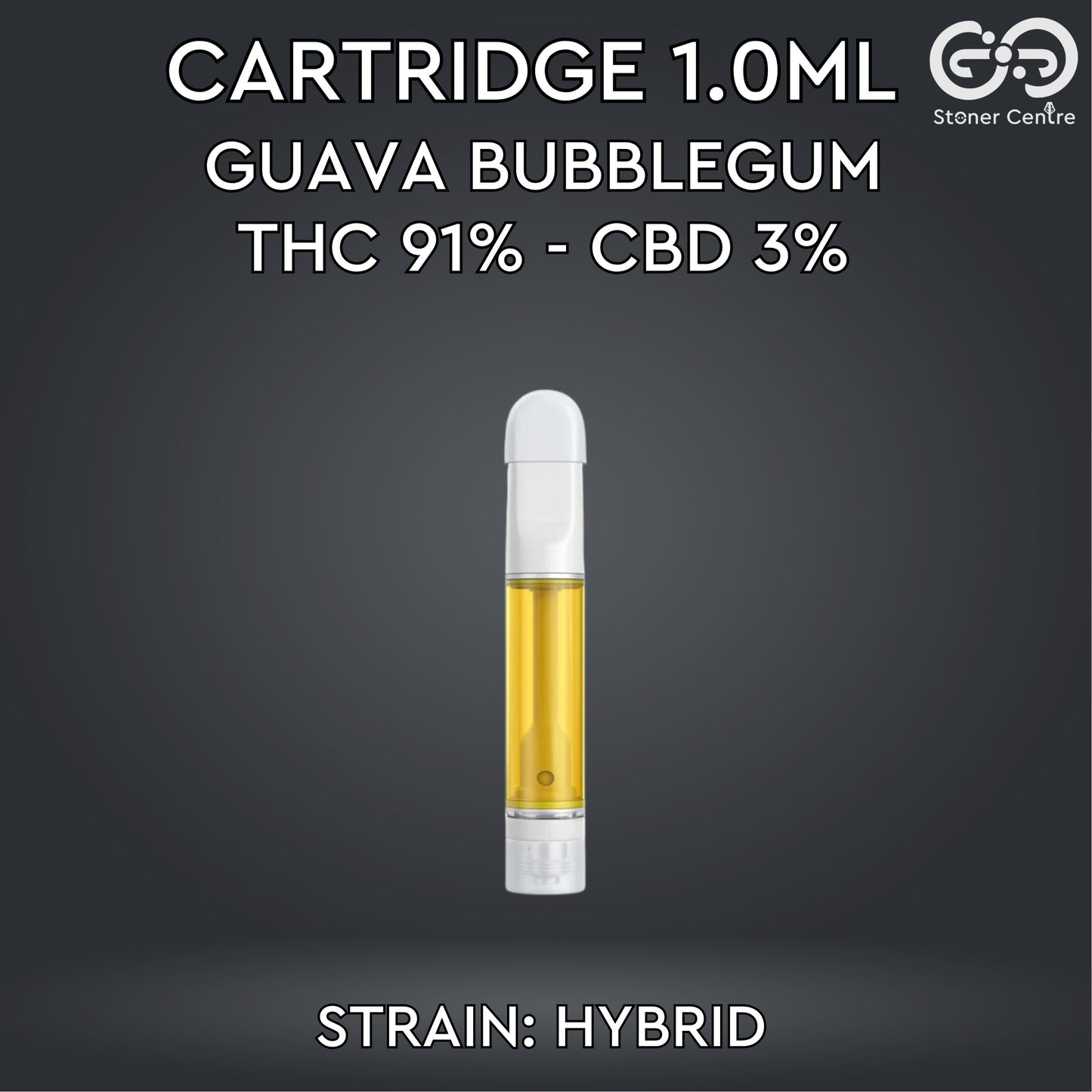 Cartridge 1.0ML | GUAVA BUBBLEGUM : HYBRID (เฉพาะหัวคาร์ทไม่รวมแบต)
