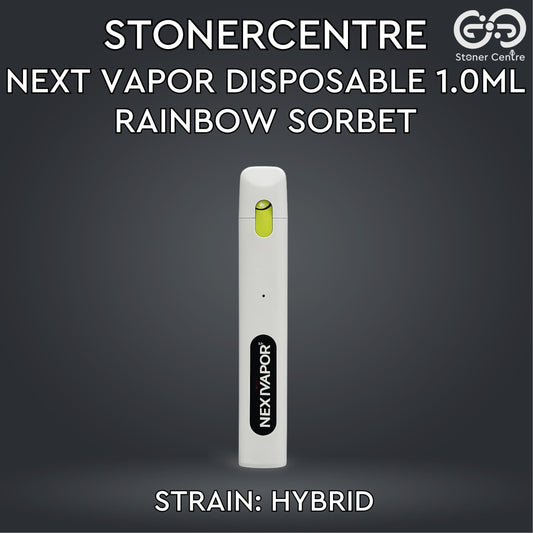 STONERCENTRE | NEXT VAPOR DISPOSABLE 1.0ML | RAINBOW SORBET - HYBRID