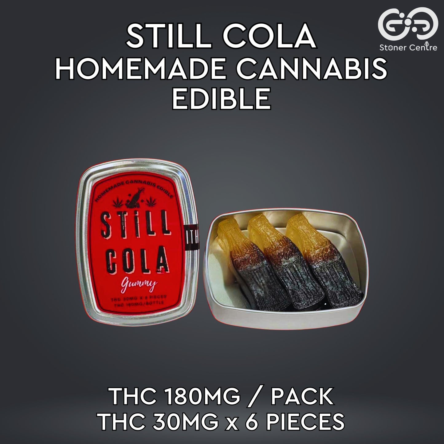 JELLY STILL COLA EDIBLES GUMMY INFUSED THC SNACK