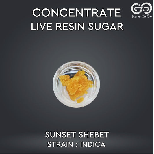 CONCENTRATE | LIVE RESIN SUGAR - SUNSET SHEBET