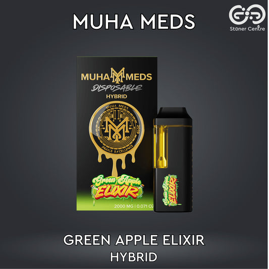 MUHA MEDS 2ml | GREEN APPLE ELIXIR : HYBRID