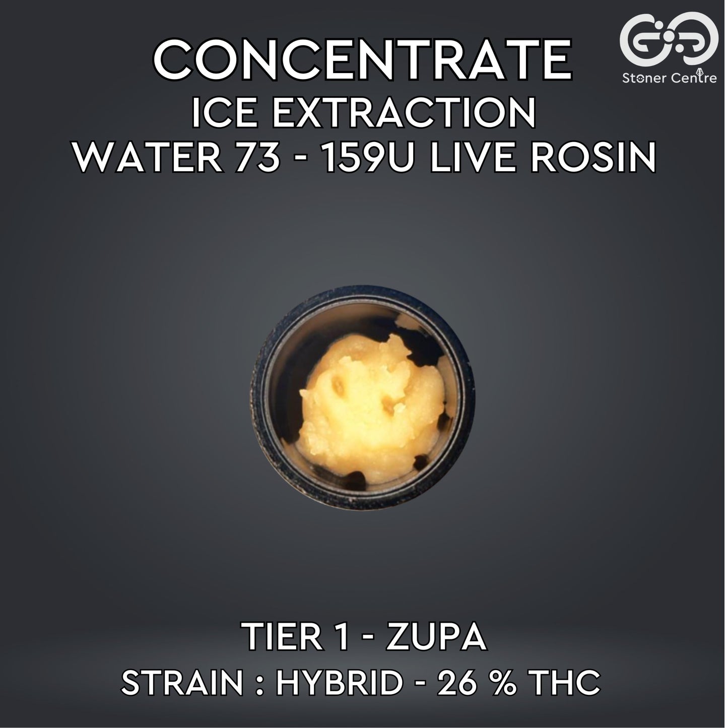 CONCENTRATE - ICE EXTRACTION WATER 73 - 159U LIVE ROSIN | TIER 1 - ZUPA