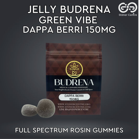 JELLY BUDRENA GREEN VIBE | DAPPA BERRI 150MG