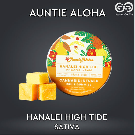 Jelly AUNTIE ALOHA HANALEI HIGH TIDE Edibles gummy infused thc snack