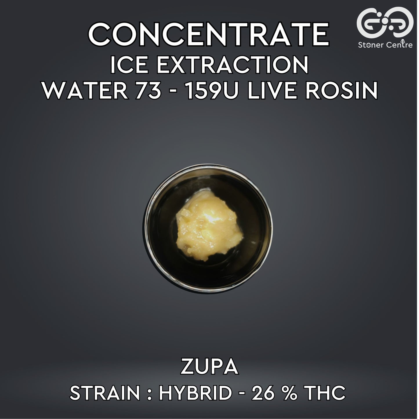 CONCENTRATE - ICE EXTRACTION WATER 73 - 159U LIVE ROSIN | ZUPA