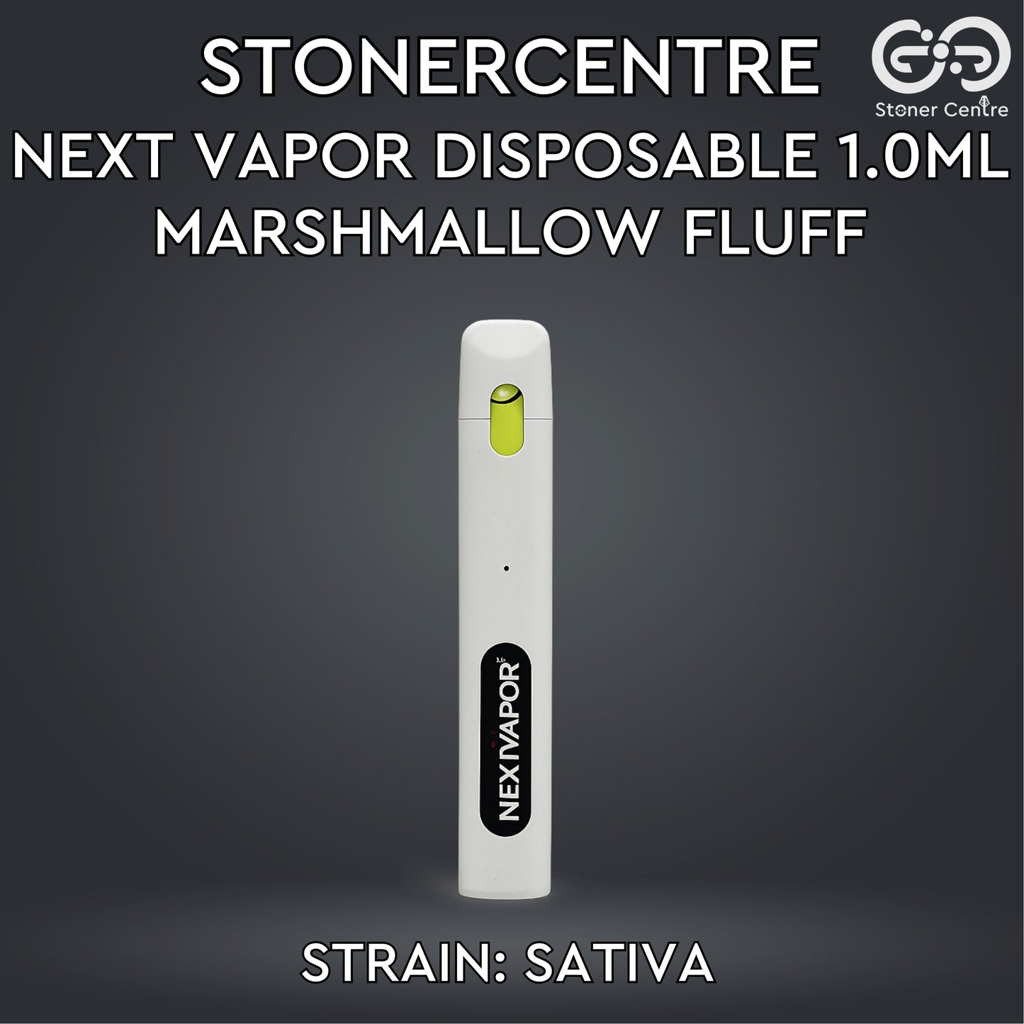 STONERCENTRE | NEXT VAPOR DISPOSABLE 1.0ML | MARSHMALLOW FLUFF - SATIVA