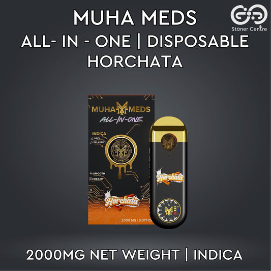MUHA MEDS ALL - IN - ONE DISPOSABLE 2.0MG | HORCHATA : INDICA