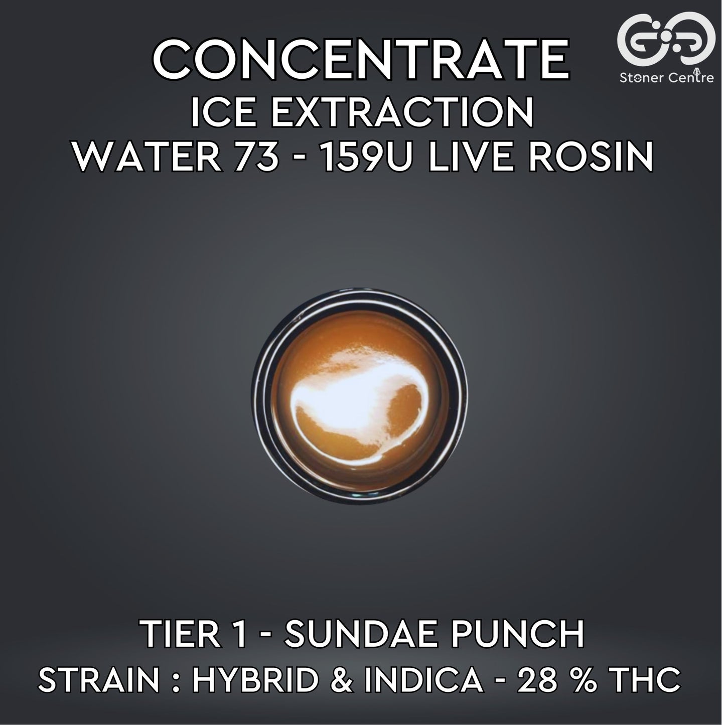 CONCENTRATE - ICE EXTRACTION WATER 73 - 159U LIVE ROSIN | TIER 1 - SUNDAE PUNCH