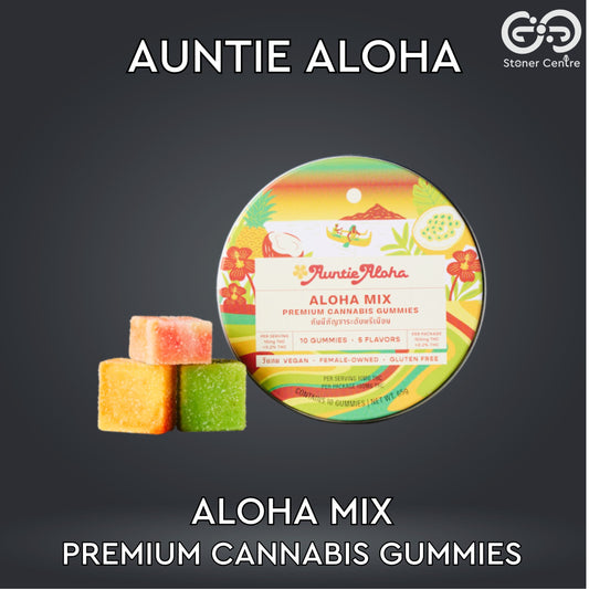 Jelly AUNTIE ALOHA ALOHA MIX Edibles gummy infused thc snack