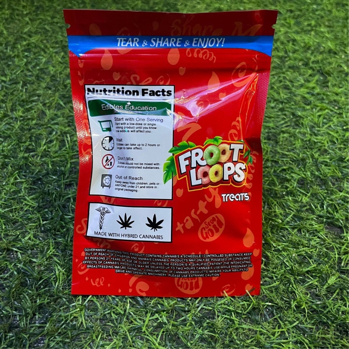 Jelly | Froot loops Edibles gummy infused thc snack