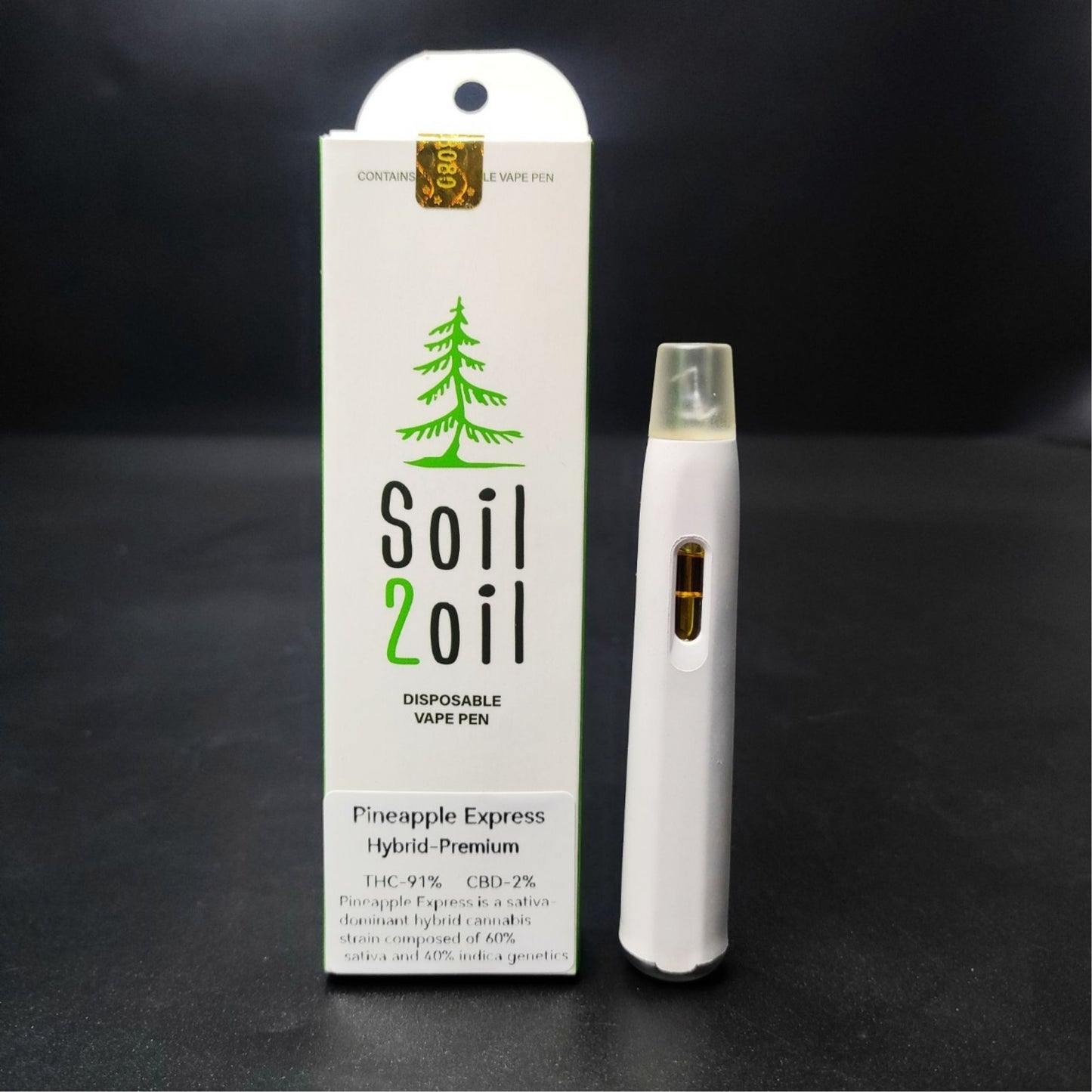 SOIL 2 OIL DISPOSABLE VAPE PEN | PINEAPPLE EXPRESS