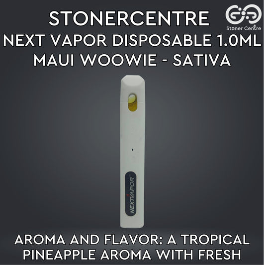 STONERCENTRE | NEXT VAPOR DISPOSABLE 1.0ML | MAUI WOOWIE - SATIVA