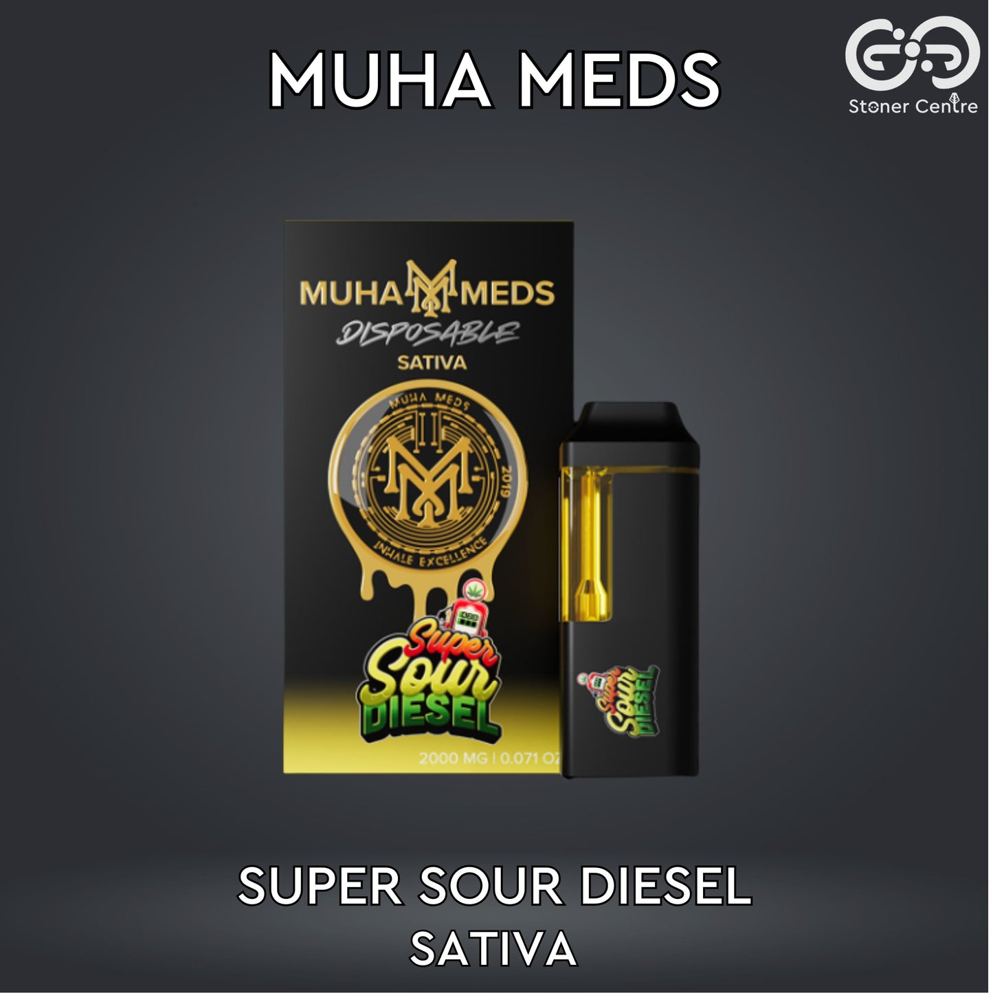 MUHA MEDS | SUPER SOUR DIESEL : SATIVA