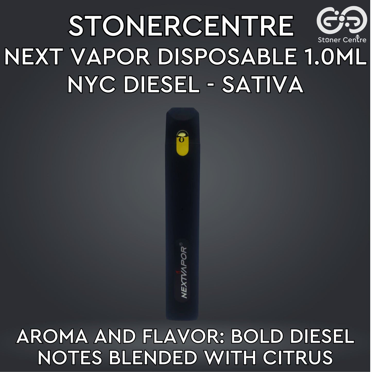 STONERCENTRE | NEXT VAPOR DISPOSABLE 1.0ML | NYC DIESEL - SATIVA