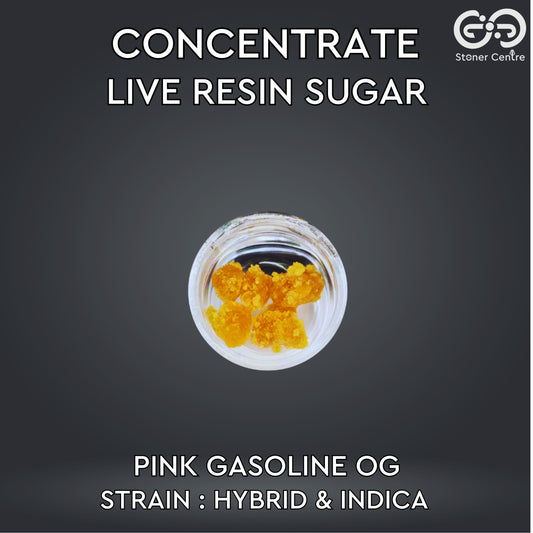 CONCENTRATE | LIVE RESIN SUGAR - PINK GASOLINE OG