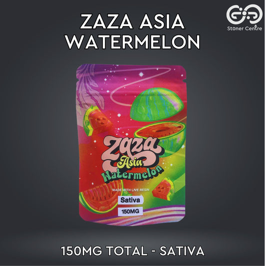 JELLY ZAZA ASIA | WATERMELON 150MG EDIBLES GUMMY INFUSED THC SNACK