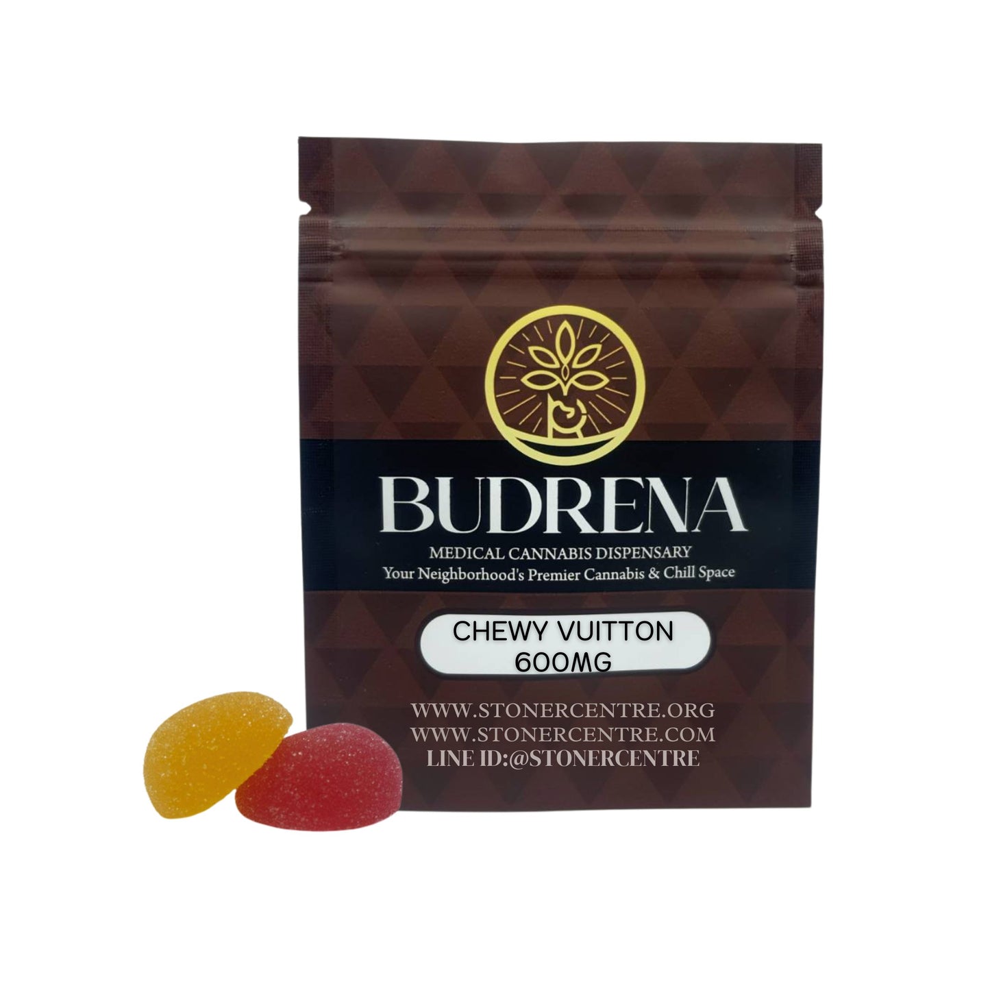 JELLY BUDRENA GREEN VIBE | CHEWY VUITTON 600MG
