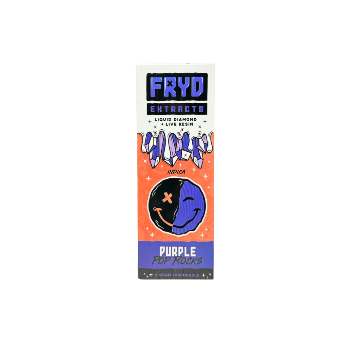 FRYD EXTRACTS DISPOSABLE | PURPLE POP ROCKS : INDICA 2ml