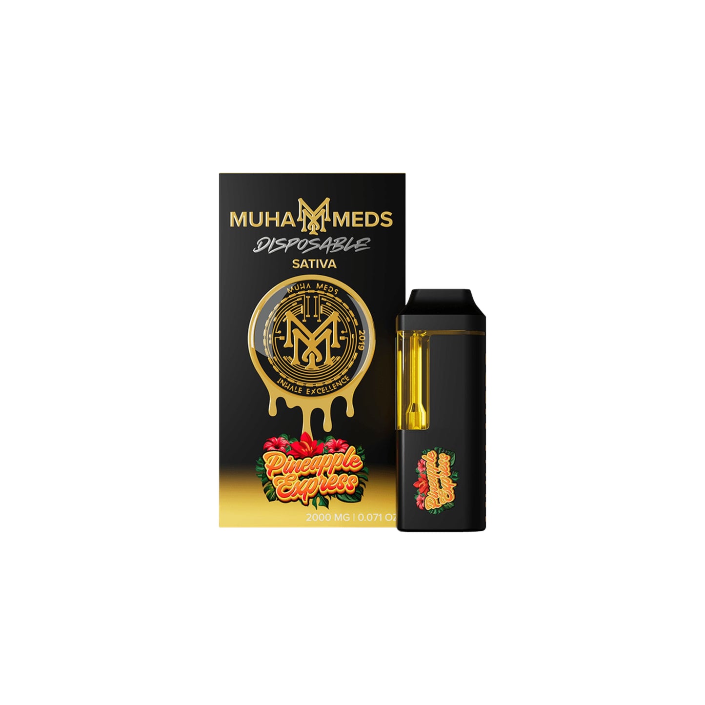 MUHA MEDS 2.0ML | PINEAPPLE EXPRESS : SATIVA