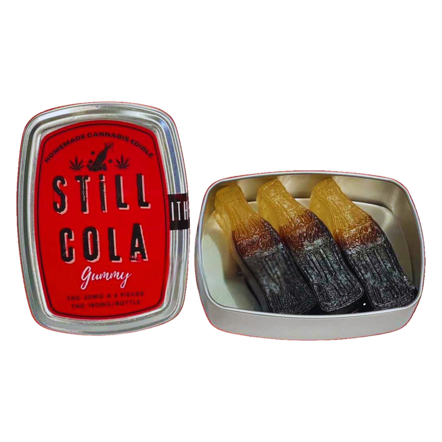 JELLY STILL COLA EDIBLES GUMMY INFUSED THC SNACK