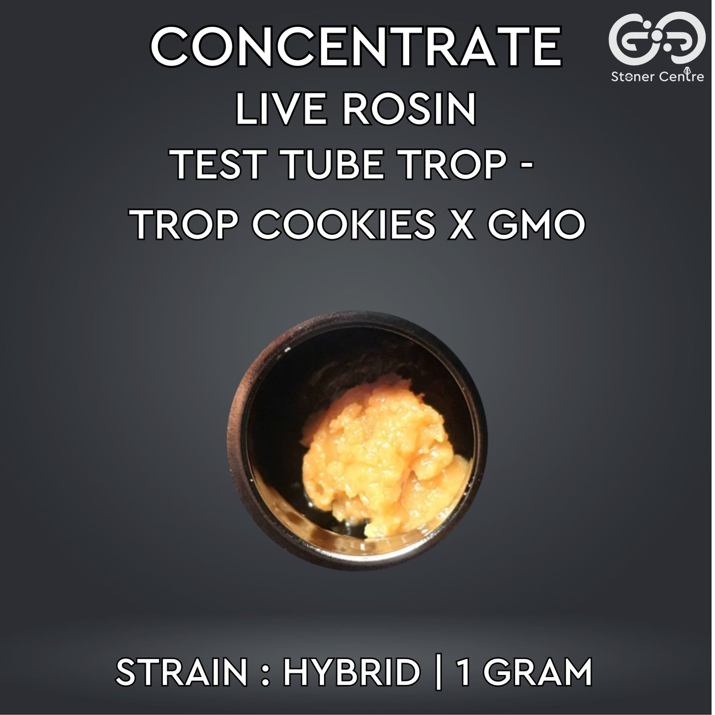 CONCENTRATE LIVE ROSIN | TEST TUBE TROP - TROP COOKIES X GMO