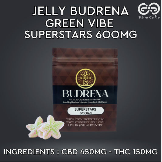 JELLY BUDRENA GREEN VIBE | SUPERSTARS 6OOMG