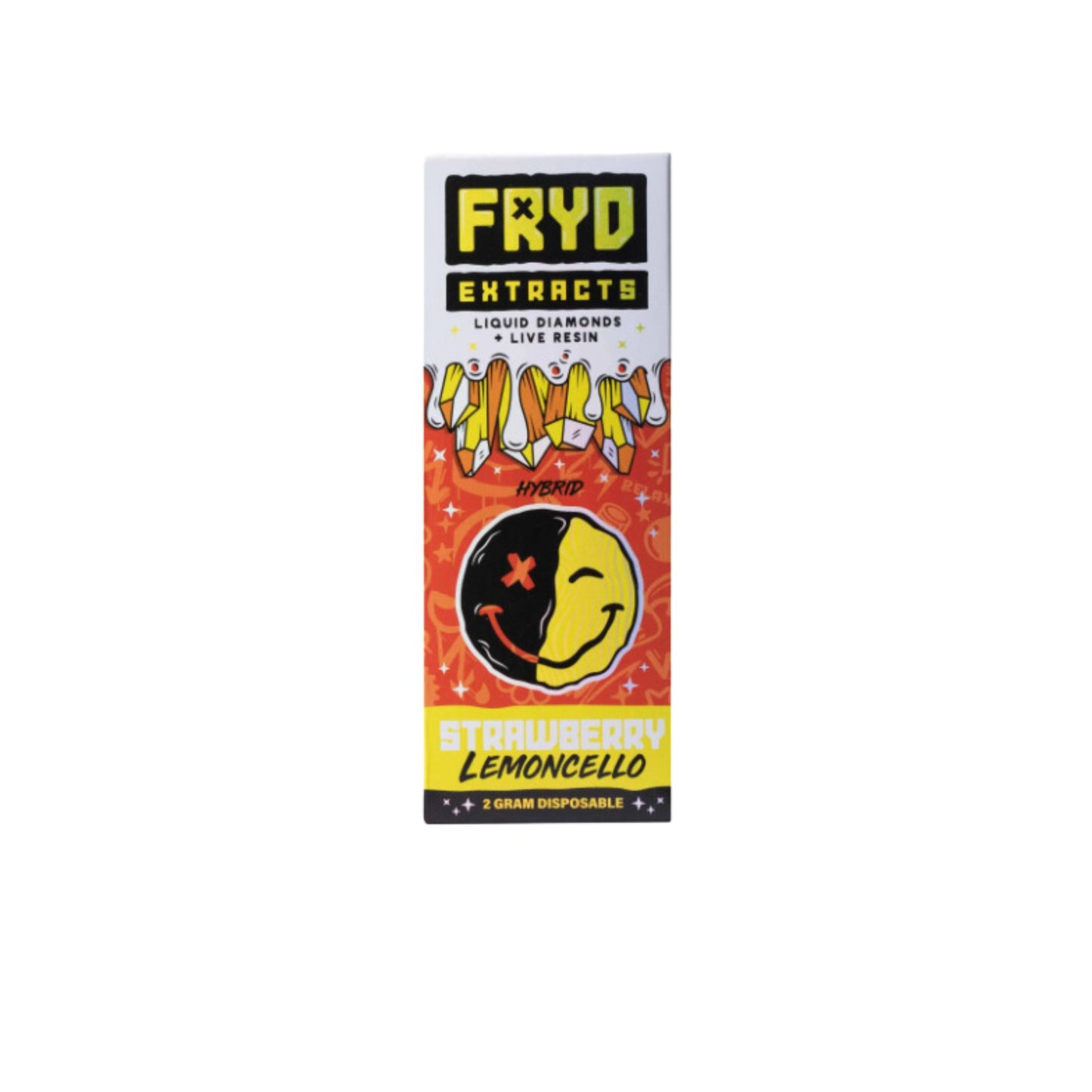 FRYD EXTRACTS DISPOSABLE | STRAWBERRY LEMONCELLO : HYBRD 2ml