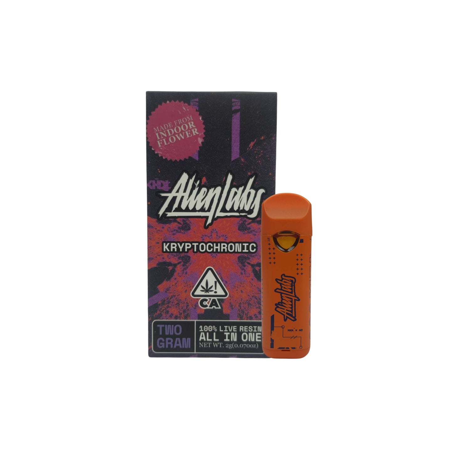 ALIEN LABS LIVE RESIN DISPOSABLE | KRYPTOCHRONIC : INDICA