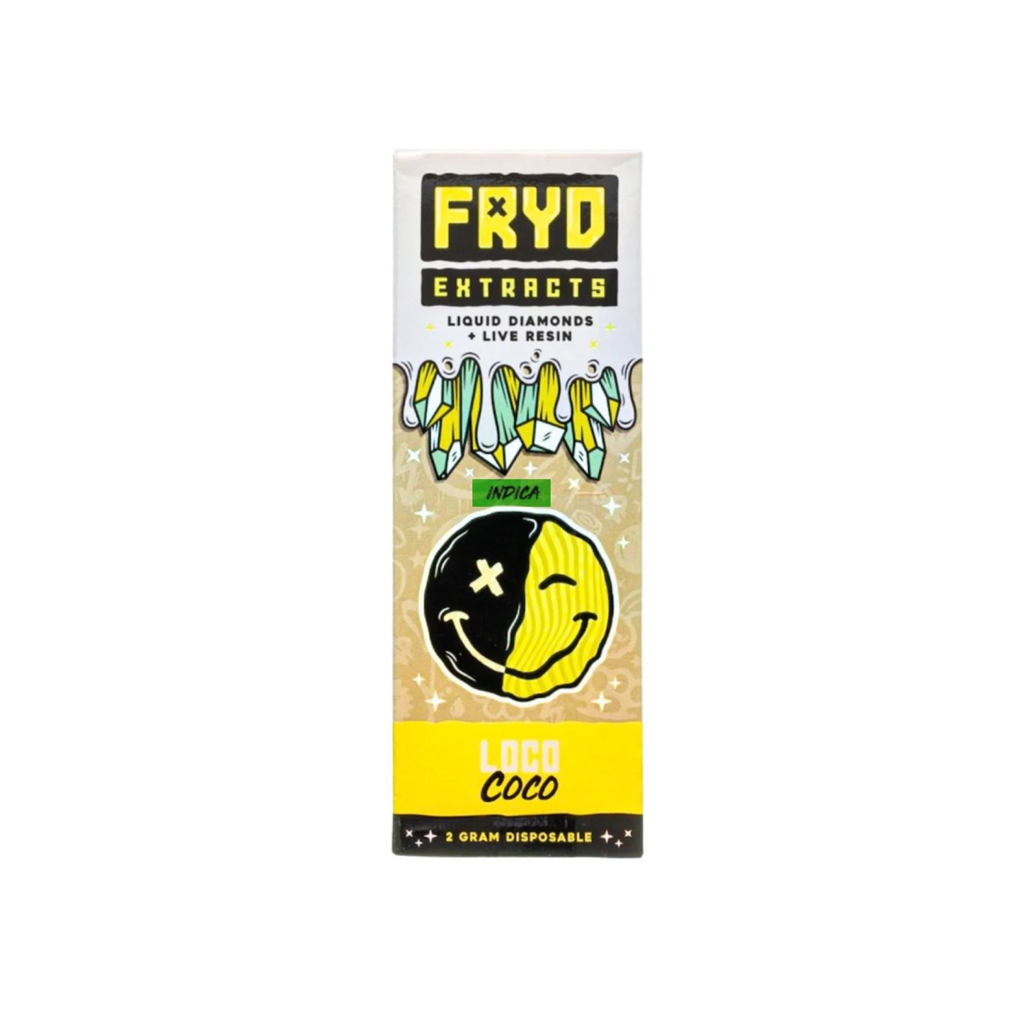 FRYD EXTRACTS DISPOSABLE | LOCO COCO : INDICA 2ml