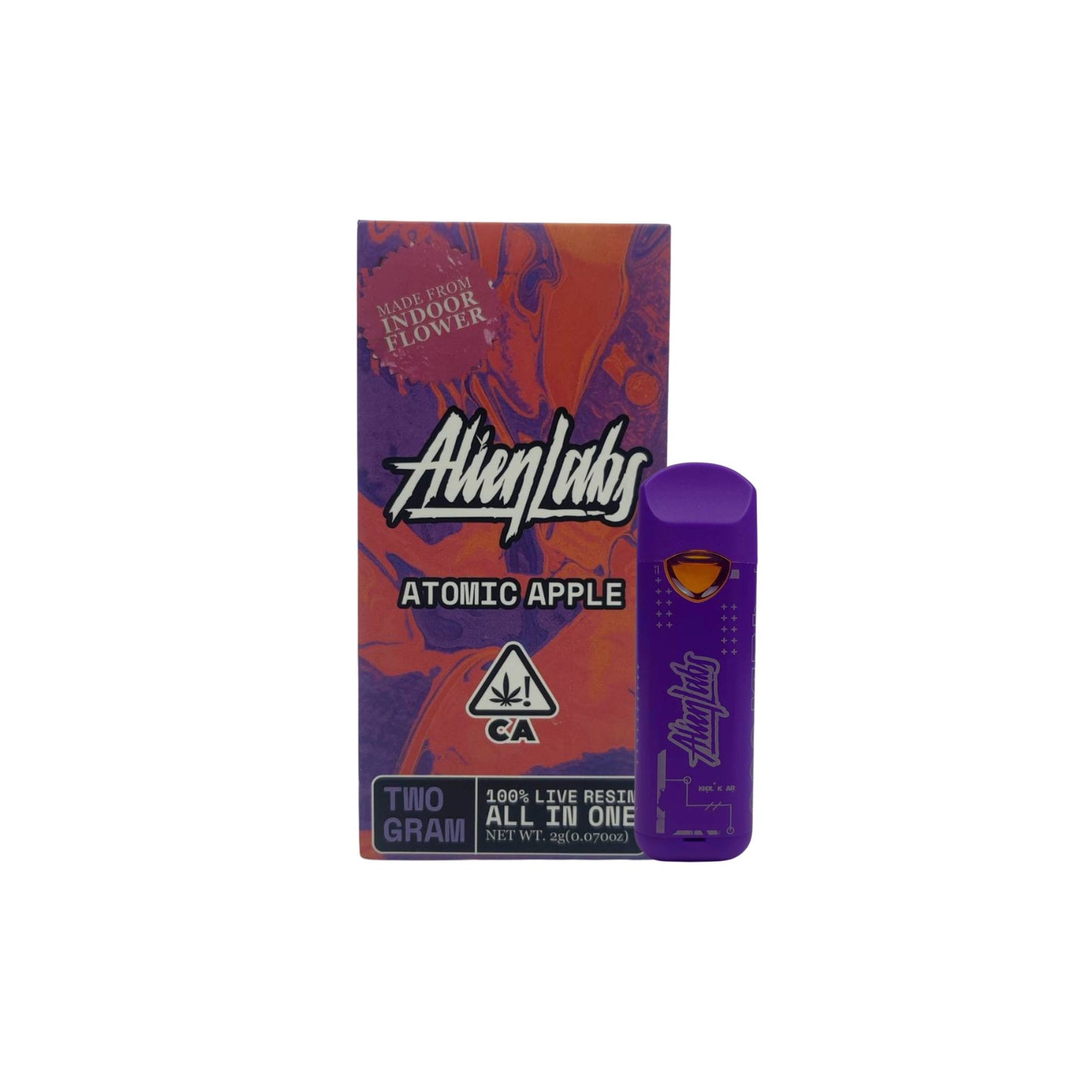 ALIEN LABS LIVE RESIN DISPOSABLE | ATOMIC APPLE : HYBRID