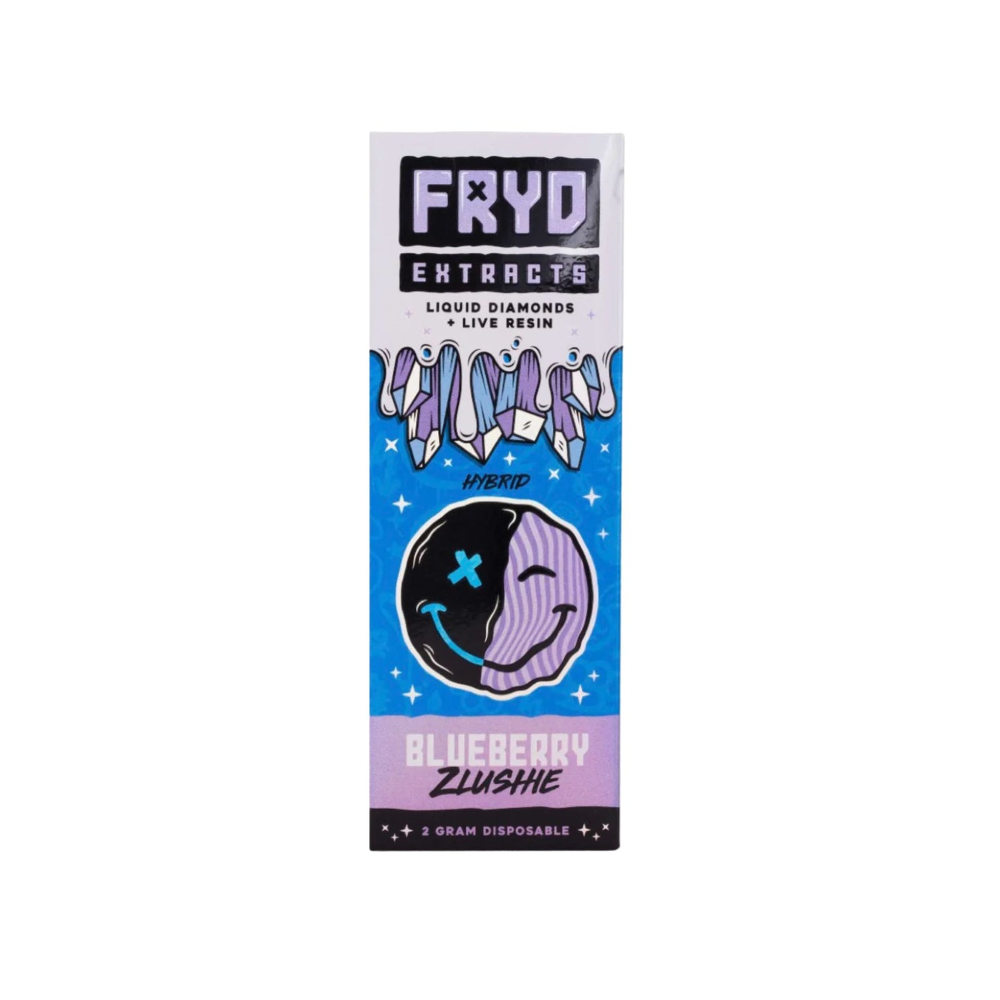 FRYD EXTRACTS DISPOSABLE | BLUEBERRY ZLUSHIE : HYBRID 2ml