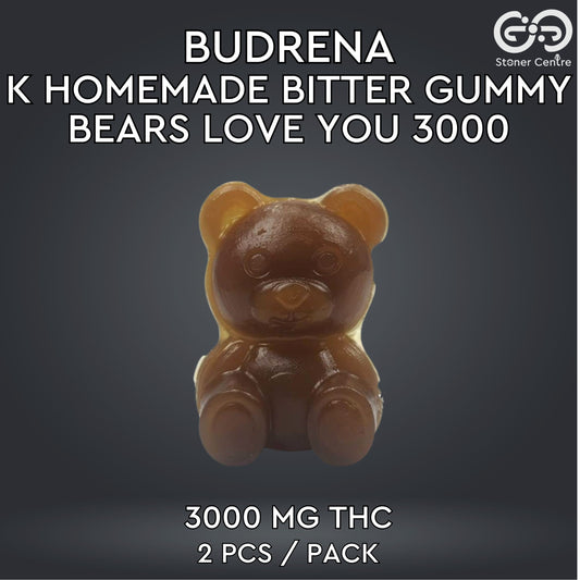 JELLY BUDRENA K HOMEMADE BITTER GUMMY - BEARS LOVE YOU 3000