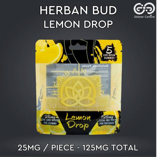 Jelly | Herban Bud  Lemon Drop Edibles gummy infused thc snack