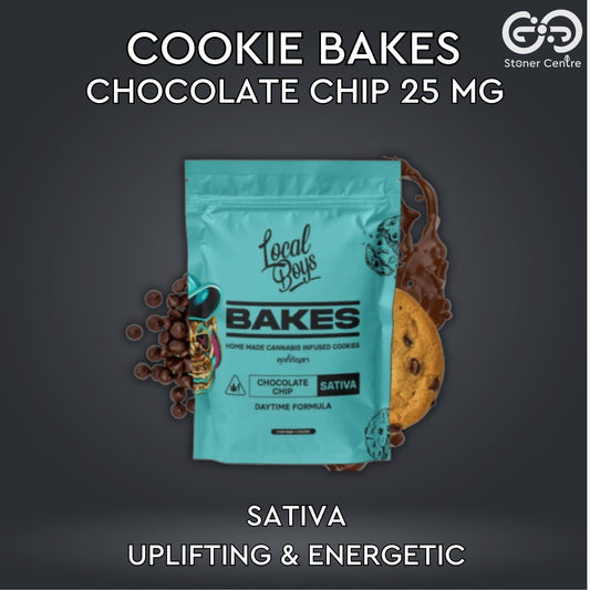 EDIBLES | COOKIE BAKES - CHOCOLATE CHIP 25 MG