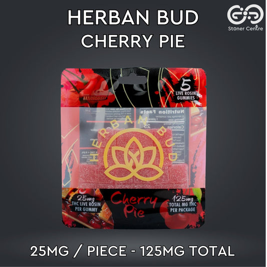 Jelly | Herban Bud Cherry Pie Edibles gummy infused thc snack