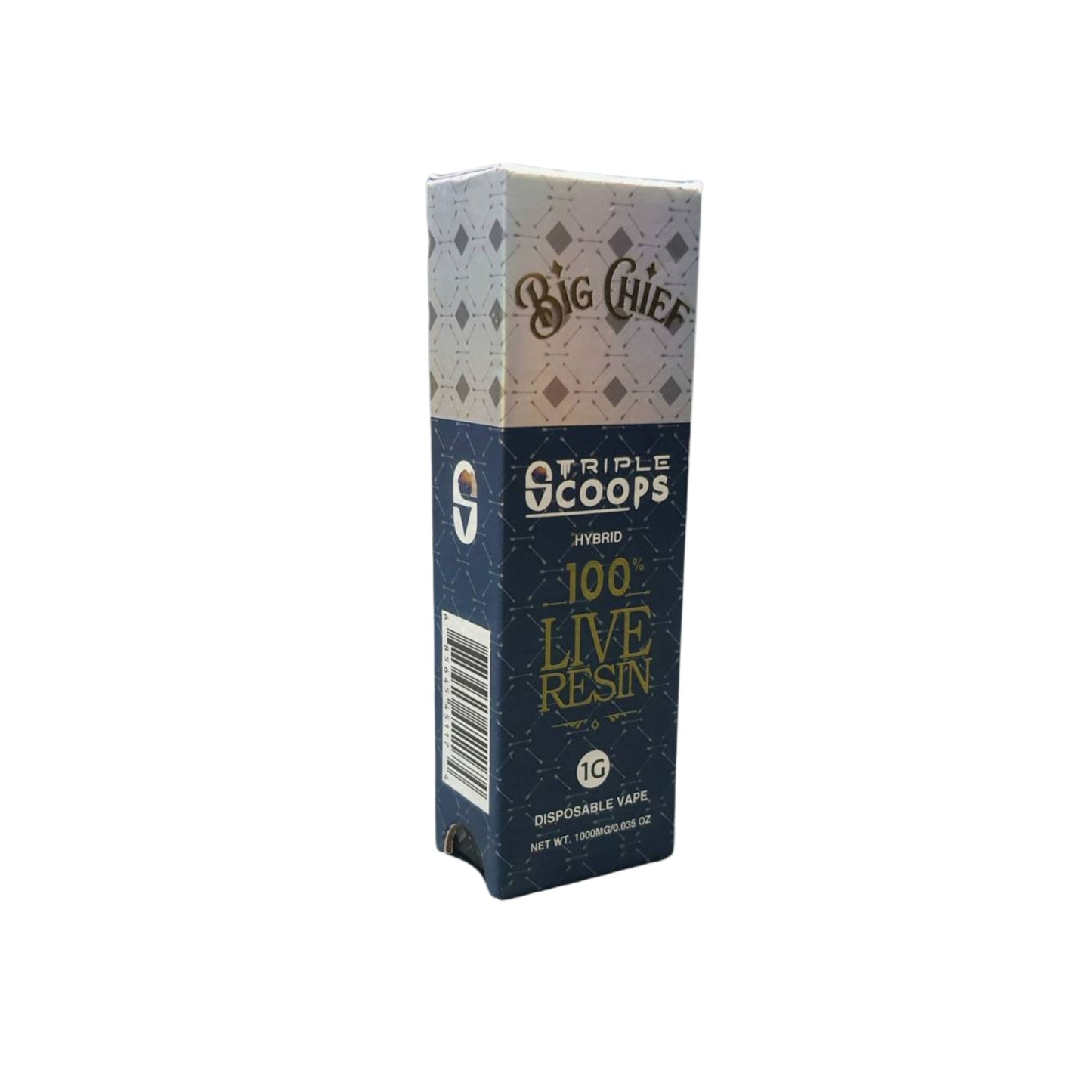BIG CHIEF | LIVE RESIN TRIPLE SCOOPS : HYBRID