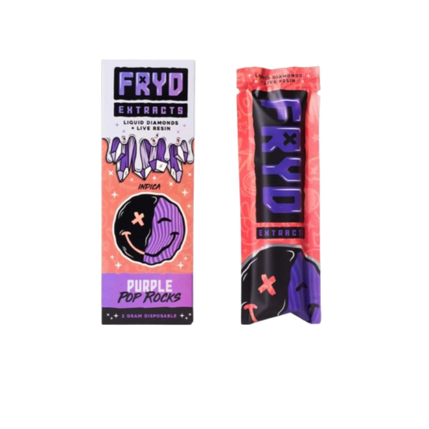 FRYD EXTRACTS DISPOSABLE | PURPLE POP ROCKS : INDICA 2ml