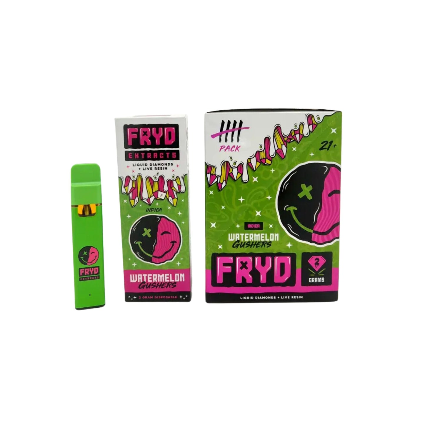 FRYD EXTRACTS  DISPOSABLE | GUSHERS : INDICA 2ml