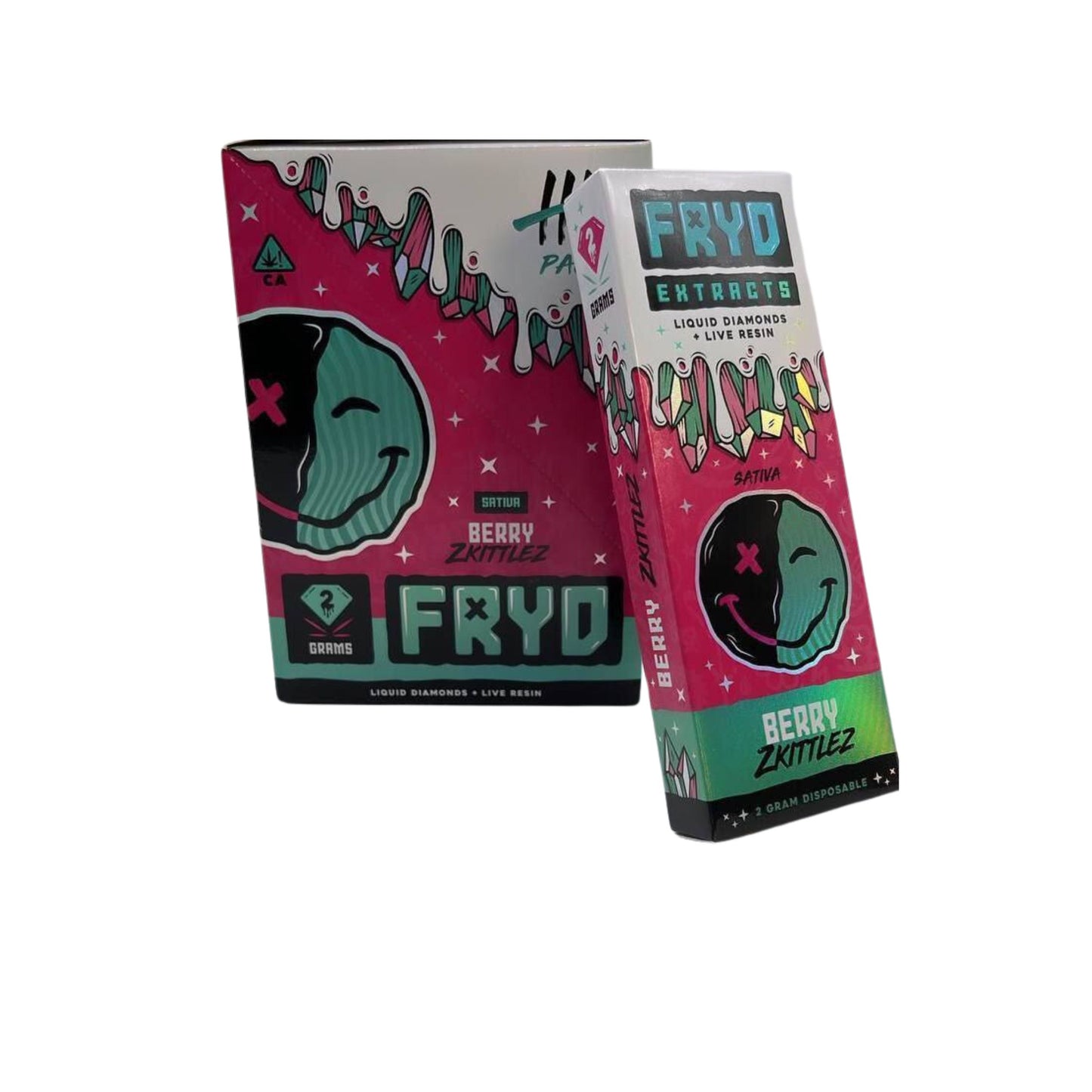 FRYD EXTRACTS DISPOSABLE | BERRY ZKITTLEZ : SATIVA 2ml